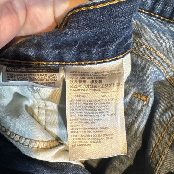 Levis 505 Jeans - Men’s - 34x34‎ - Blue - Regular Fit Straight Leg Medium Wash - Picture 7 of 16